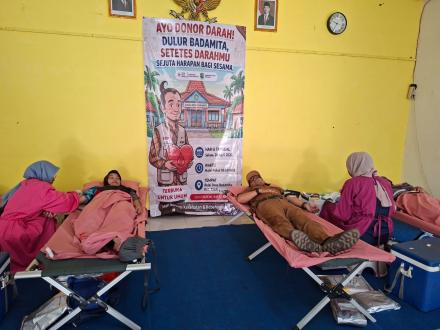BERBAGI MELALUI DONOR DARAH SUKARELA